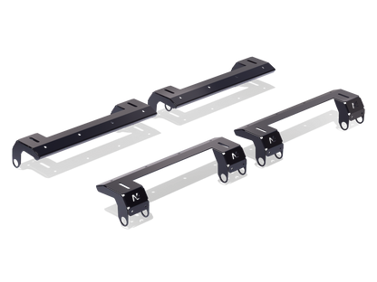 Kit fixation pour galerie de toit Rhino Rack compatible avec Ineos Grenadier N4-Offroad, montage robuste pour véhicules tout-terrain.