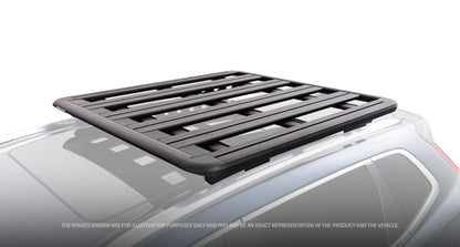 Kit galerie de toit Rhino-Rack Pioneer 6 pour Honda CR-V 2017+, fixation robuste et plateforme large de 1300x1240mm visible.