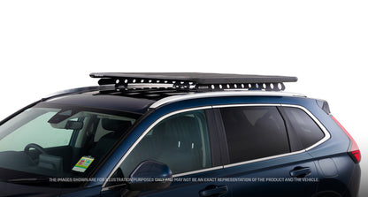 Kit galerie de toit Rhino-Rack Pioneer 6 pour Honda CR-V 2017+, 1300x1240mm, fixation latérale, montage robuste.