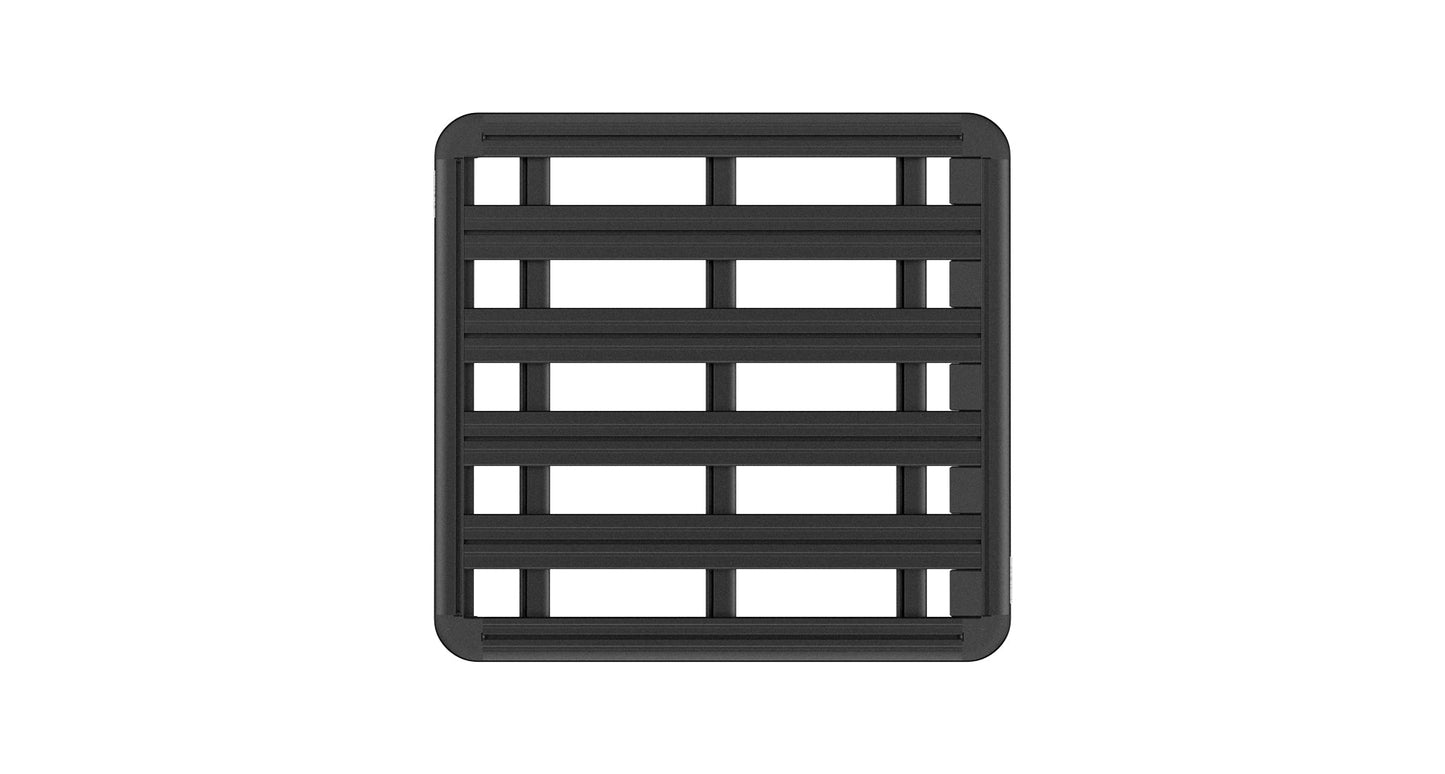 Galerie de toit Rhino-Rack Pioneer 6 pour Honda CR-V 2017+, 1300x1240mm, fixation solide sur le toit du véhicule.