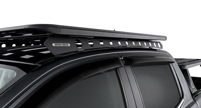 Galerie de toit Rhino-Rack Pioneer 6 1500x1240mm avec backbone, système robuste pour véhicule tout-terrain.