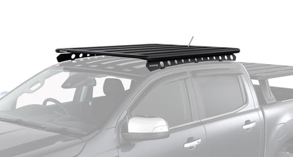 Kit galerie de toit Rhino-Rack Pioneer 6 1500x1240 mm avec backbone, montage pour véhicule tout-terrain.