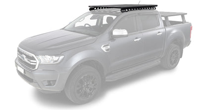 Galerie de toit Rhino-Rack Pioneer 6 1500x1240mm avec backbone, pour véhicule tout-terrain et accessoires.