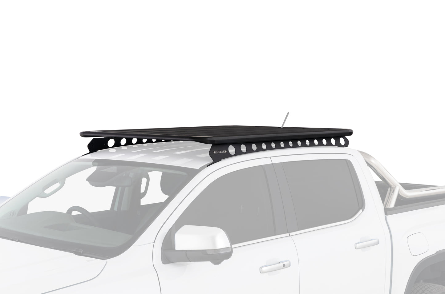 Kit galerie de toit RHINO-RACK Pioneer 6 pour Mitsubishi L200 V génération, 1500x1240mm, backbone, installation sur le toit.