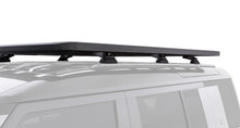 Kit galerie de toit Rhino-Rack Pioneer 6 pour Land Rover Defender II 110, avec pieds RCL, fixation solide, dimensions 1900x1240mm.