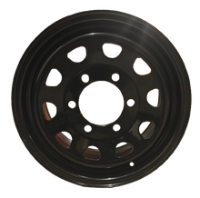 Jantes en acier GOSS LT BLACK de 17 pouces, design robuste et moderne, pour véhicule tout-terrain.