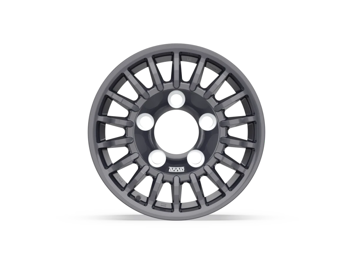 Jante Alu BRAID Winrace Anthracite 8x16 6x139.7 ET-20 - Toyota HDJ80