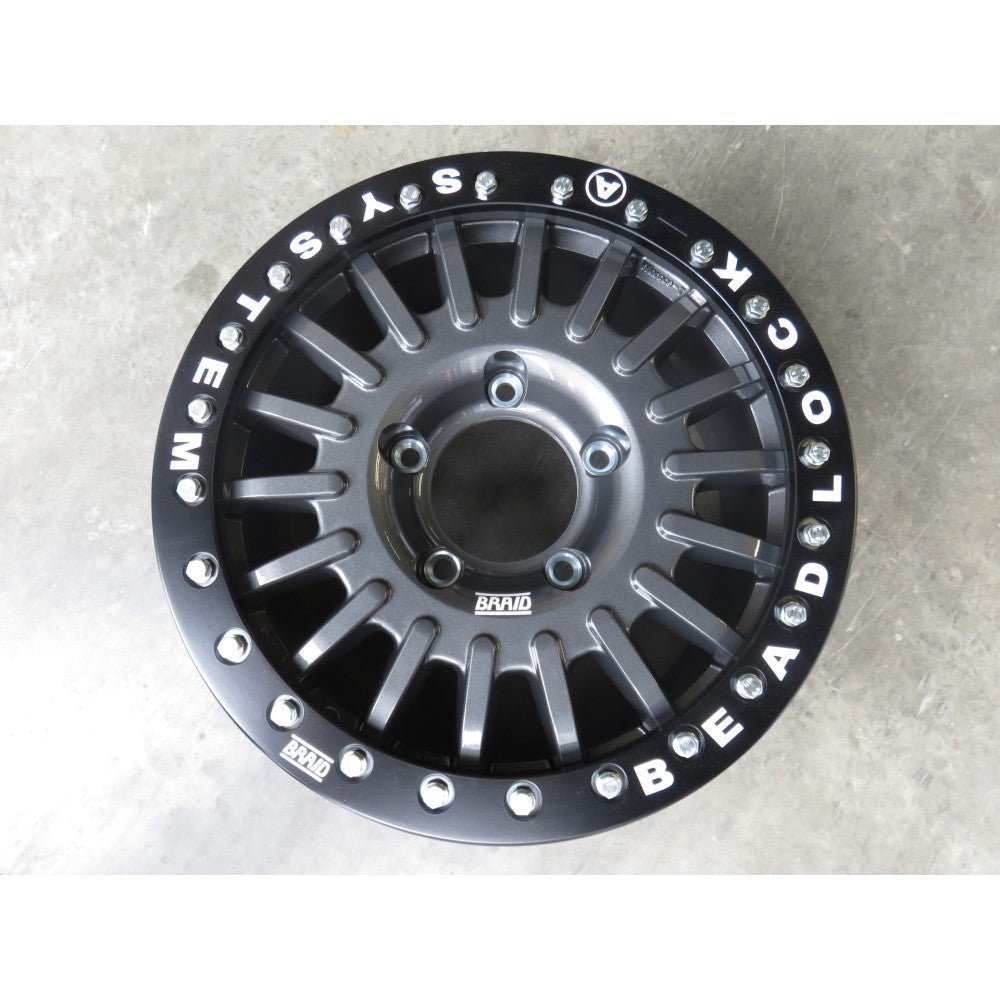 Jante Alu BRAID Winrace Beadlock Anthracite 8.5x17 5x150 ET-5 - Toyota 70 Series