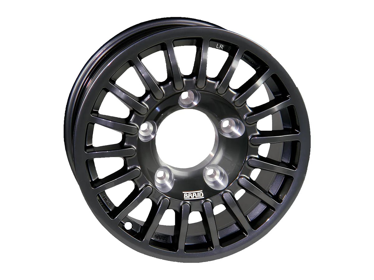 Jante Alu BRAID Winrace Noire 8x16 6x139.7 ET-20 - Toyota HDJ80