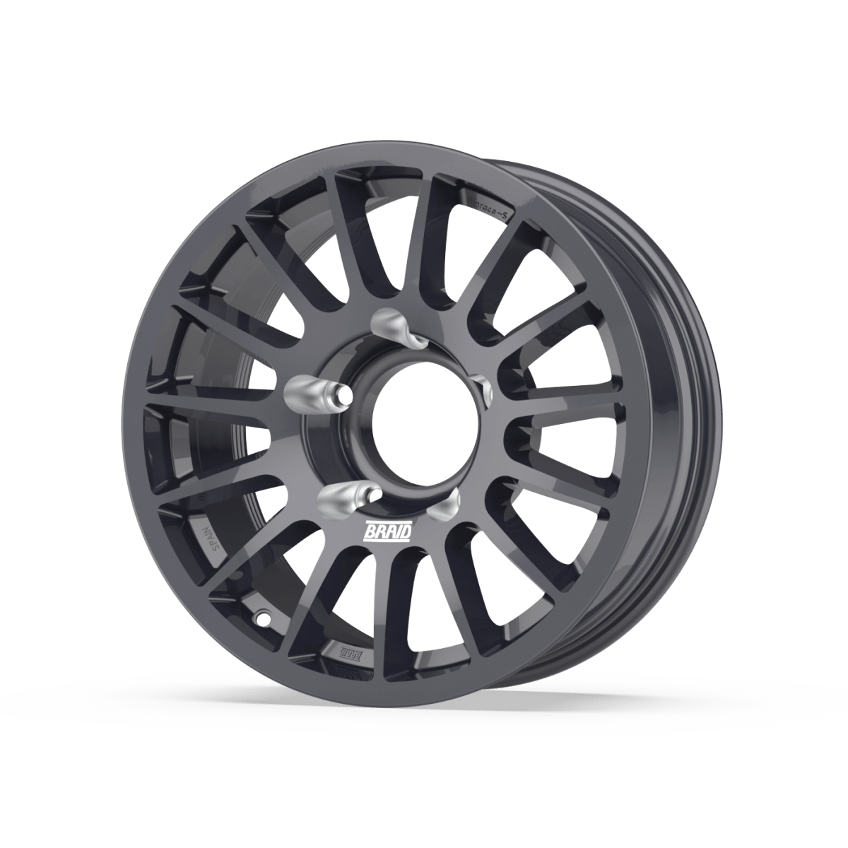 Jante Alu BRAID Winrace Noire 8x18 6x139.7 ET20 - Ford Ranger 2012-2022