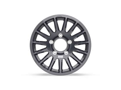 Jantes en aluminium BRAID Winrace S gris anthracite 8x17 pouces, 6x139,7 mm, ET5, pour véhicule tout-terrain.