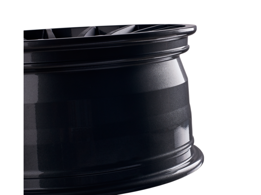 Jante en aluminium BRAID Winrace S grise 8x17 pouces 6x139,7 ET40 pour véhicules tout-terrain.
