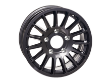 Jante en alu BRAID Winrace S grise 8x17, 6x139,7, ET40, pour véhicule tout-terrain, vue de face.