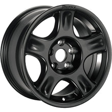 Jantes en aluminium Racer Black avec cache de la marque OC WHEELS, style robuste pour véhicules tout-terrain.
