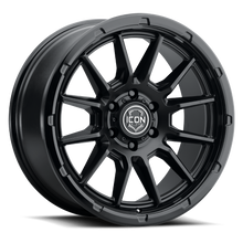 Jante ICON Alloys Cajon Double Black pour 4x4, finition noire, look robuste, compatible avec véhicules tout-terrain, performance offroad