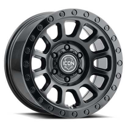 Jante ICON Alloys HULSE en alliage pour 4x4, finition élégante, conçue pour améliorer la performance et le style du véhicule.