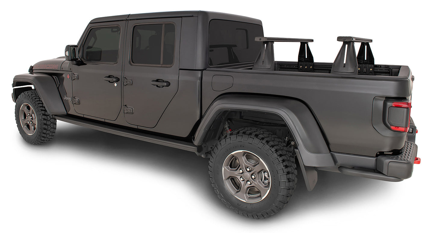 Kit de 2 barres de toit Reconn-Deck 1500mm pour Jeep Gladiator JT, marque RHINO-RACK, fixations robustes pour équipement lourd