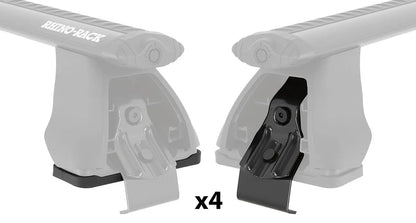 Kit 2x Barres de toit Vortex Ford Ranger 2023+ Super Cab (sur Gouttieres) | RHINORACK sur Xperts4x4 Accessoires 4x4 Off-Road