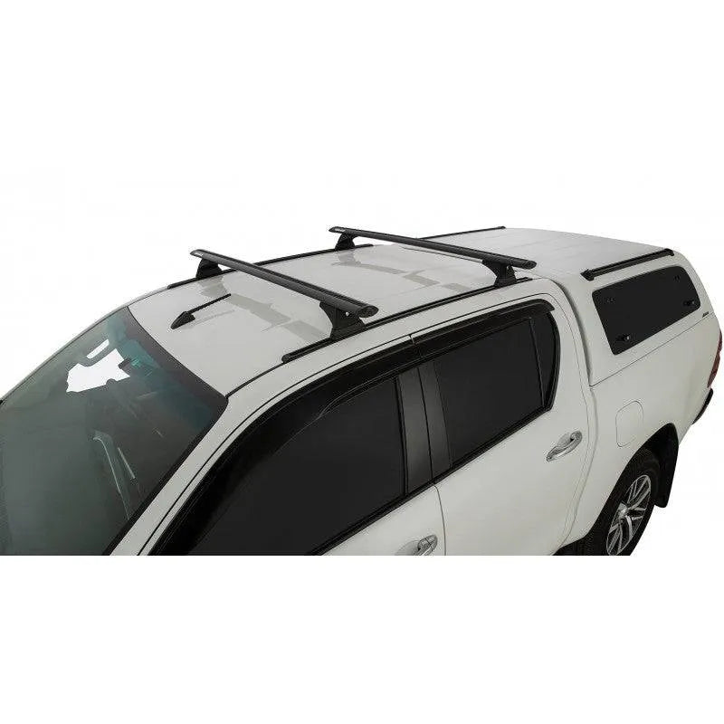 Kit 2x Barres de toit Vortex | RHINORACK | Toyota Hilux 2016+ Revo | Double Cab sur Xperts4x4 Accessoires 4x4 Off-Road