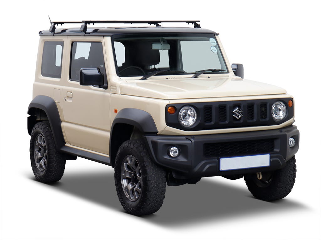 Barres de toit Front Runner pour Suzuki Jimny 2018+, kit de barres robustes pour équipements de transport.