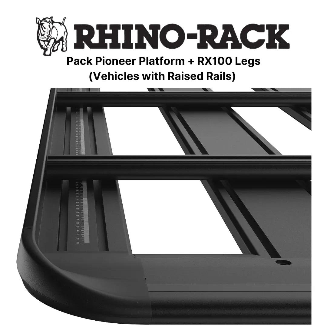 Kit Galerie de Toit 1500x1240mm sur Barres Longitudinales | RHINO-RACK sur Xperts4x4 Accessoires 4x4 Off-Road