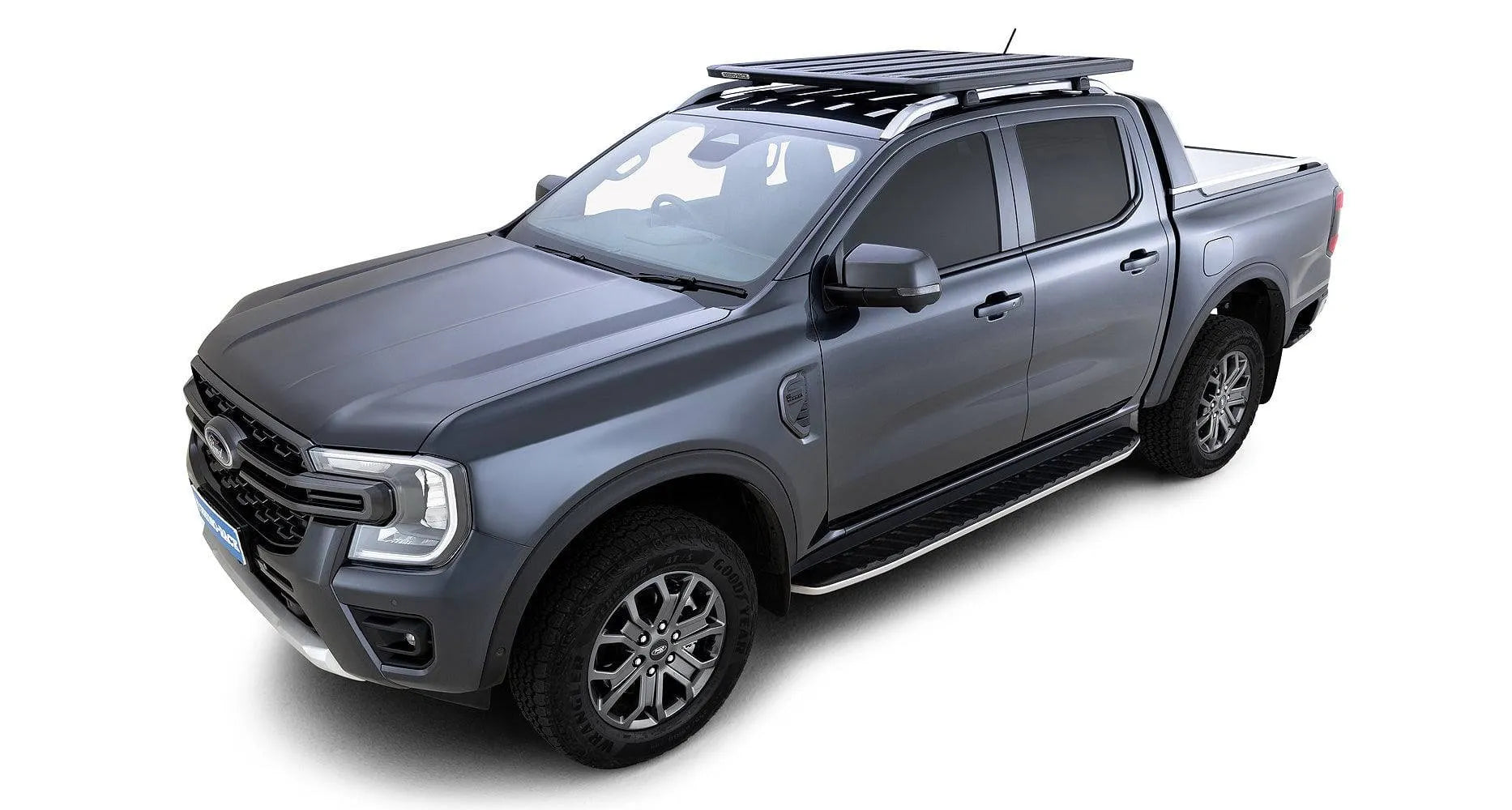 Kit Galerie de toit Ford Ranger Wildtrack 2023+ | RHINORACK | 1328 x 1236mm sur Xperts4x4 Accessoires 4x4 Off-Road