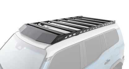 Galerie de toit RHINO-RACK pour Land Cruiser Prado 250, dimensions 2413x1219mm, fixation robuste et design durable.