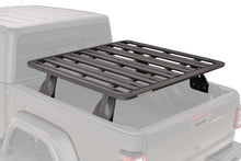Galerie de toit Rhino-Rack pour Jeep Gladiator JT, plateforme 1300x1430mm, pour benne, robuste et durable.