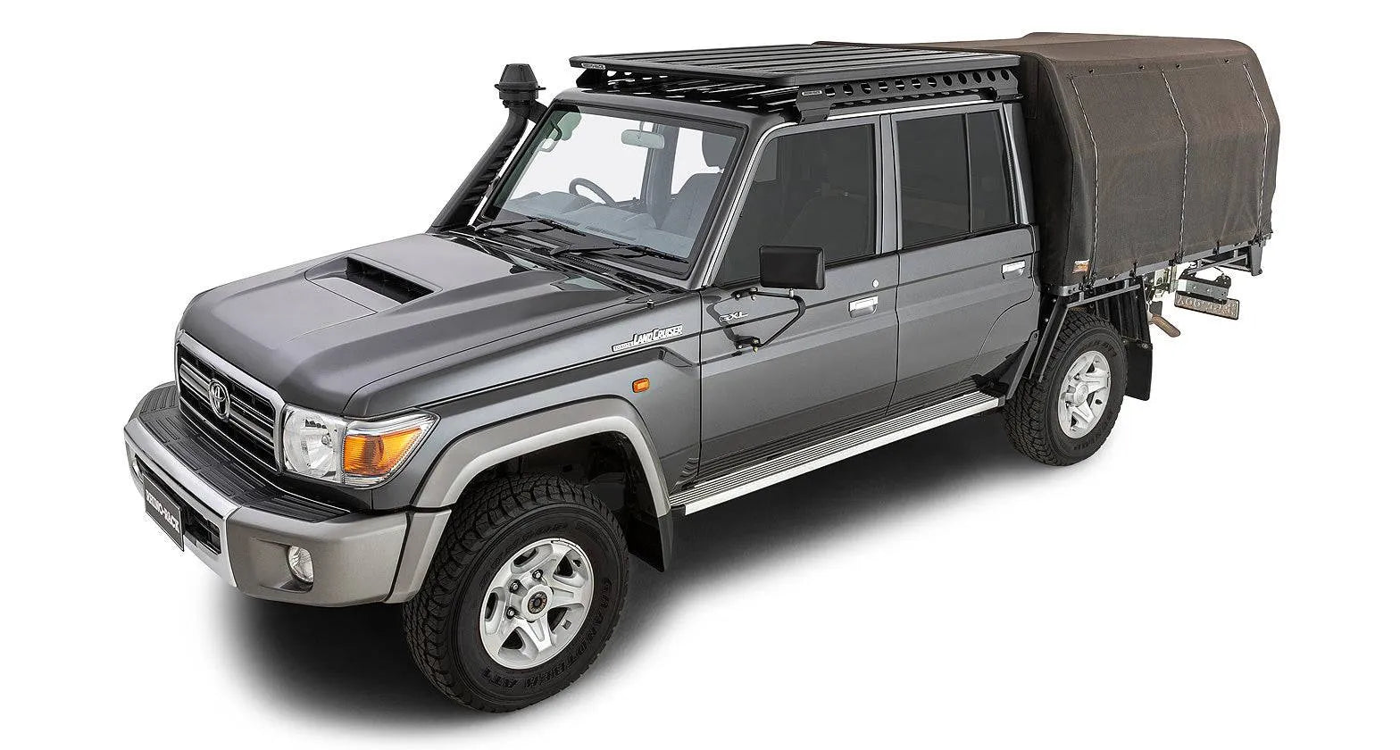 Kit Plateforme Rhinorack pour Land Cruiser 79 Double Cab - 1528 x 1376mm sur Xperts4x4 Accessoires 4x4 Off-Road