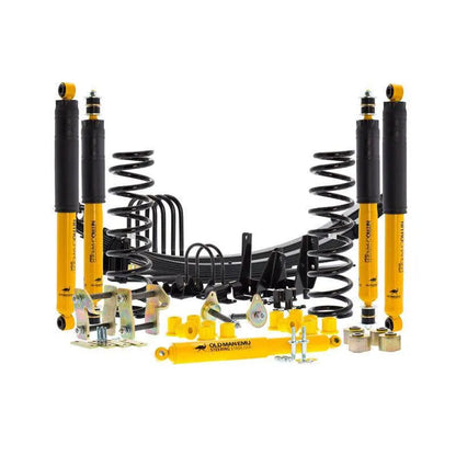 Kit de suspension OME pour Ford Ranger 2015-2018 PXII, rehausse de +50mm, composants visibles pour rehaussement tout-terrain.