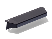 Marche-pieds N4 OFFROAD de 350mm pour profils rectangulaires de bas de caisse, robuste et antidérapant, pour véhicules tout-terrain.
