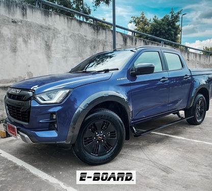 Marche-pieds électriques T-MAX pour Isuzu D-Max 2014-2019 Double-Cab, accessoire robuste pour voiture tout-terrain.