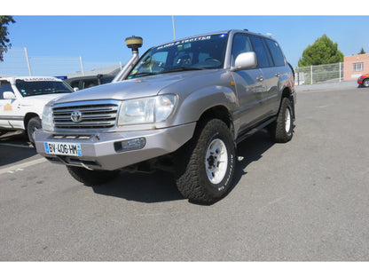Protections tubulaires de bas de caisse N4 OFFROAD pour Toyota HDJ100, marche-pieds robustes pour véhicules tout-terrain.