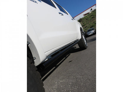 Marche-pieds N4 OFFROAD avec protections tubulaires pour bas de caisse Toyota Hilux Vigo N4-Offroad.