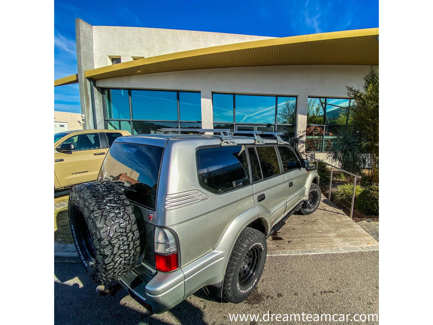 Protections tubulaires de bas de caisse N4 OFFROAD pour Toyota KZJ95 KDJ95, marche-pieds robustes pour véhicule tout-terrain.
