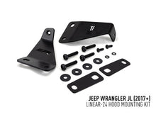 Capot Kit de montage Jeep Wrangler JL (2017+) pour Linear-24 LAZER LAMPS - Jeep JL