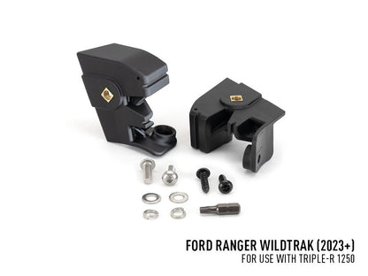 Pack LED Calandre LAZER LAMPS pour Ford Ranger Wildtrak 2023+ avec projecteurs lumineux et grille de calandre robuste.