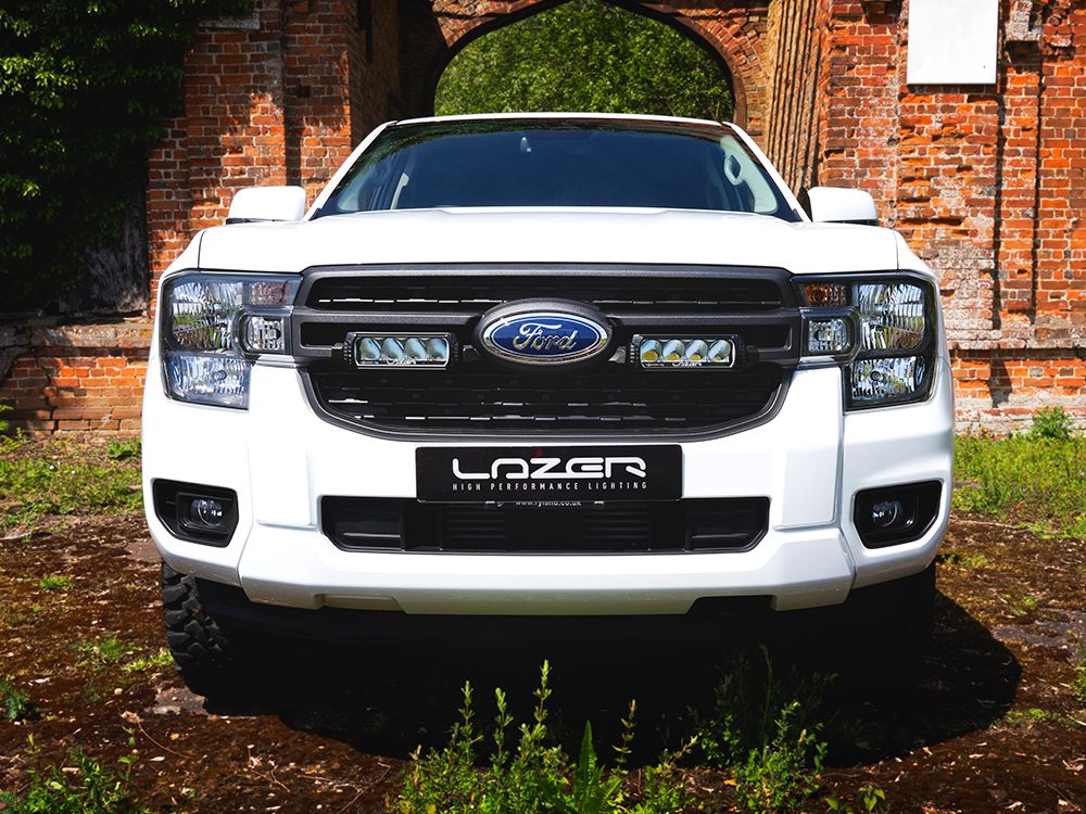 Pack LED Calandre LAZER LAMPS pour Ford Ranger XL/XLT/Tremor 2023+ avec feux triples R-750 intégrés.