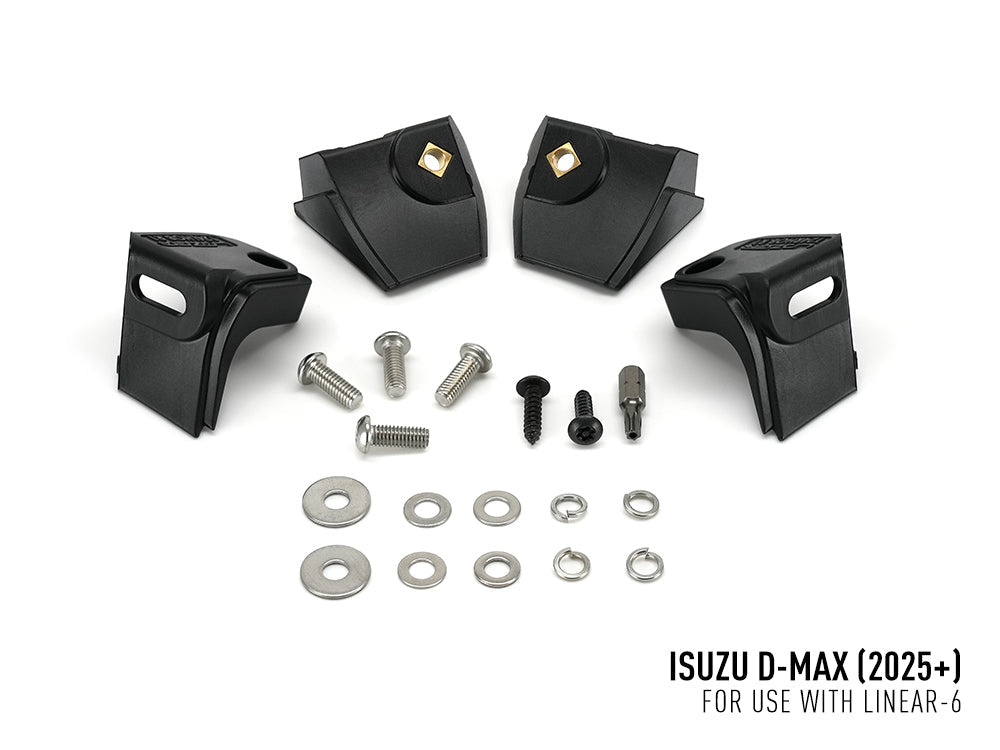 Kit de phares LED pour calandre LAZER LAMPS sur Isuzu D-MAX N60, système d'éclairage moderne pour véhicule tout-terrain.