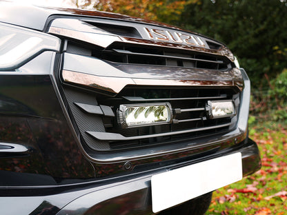 Kit de calandre LED LAZER LAMPS pour Isuzu D-MAX N60, éclairage puissant et design moderne pour grille de véhicule.