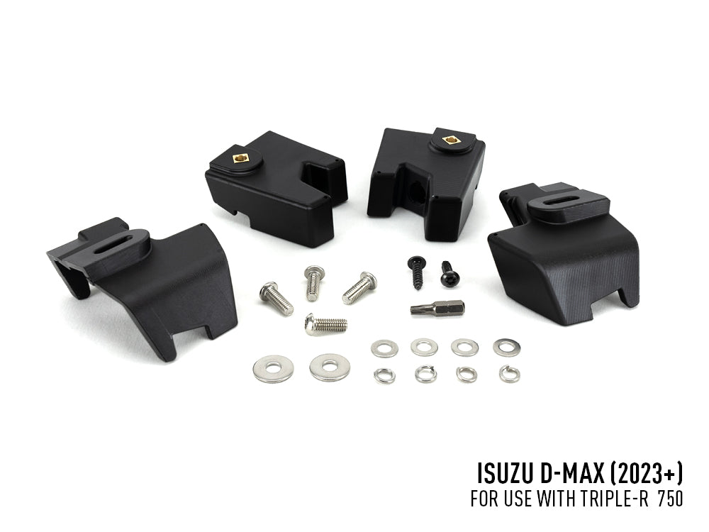 Kit d'éclairage LED pour calandre LAZER LAMPS adapté à l'Isuzu D-MAX N60, éclairage puissant pour la grille du véhicule.