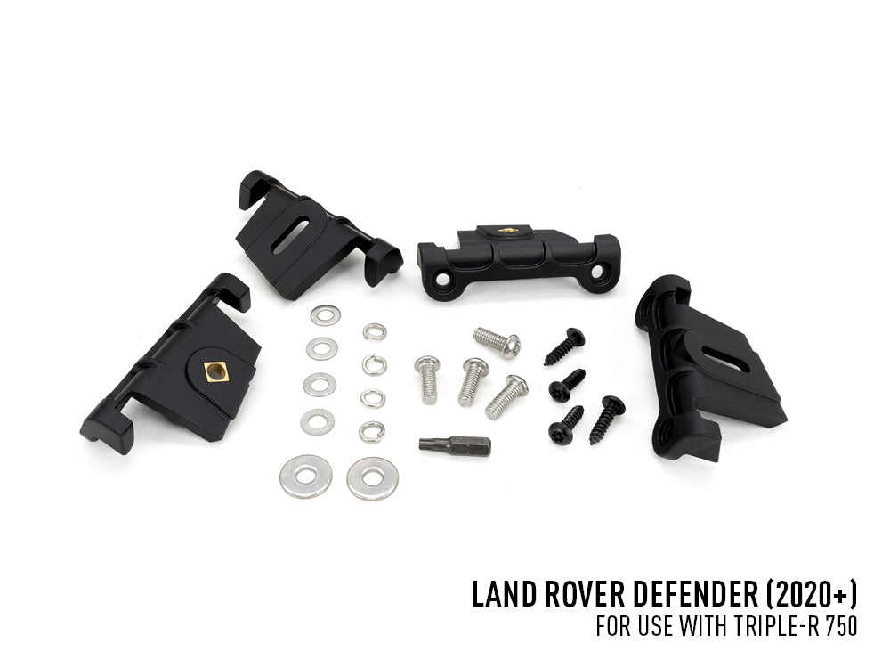 Kit de calandre LED LAZER LAMPS pour Land Rover Defender 2020+, panneau grille avec éclairage LED puissant.