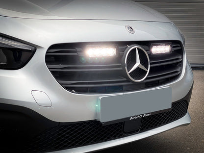 Kit de 2 phares LED pour calandre LAZER LAMPS pour Mercedes Citan 2022+ avec grille, installation facile