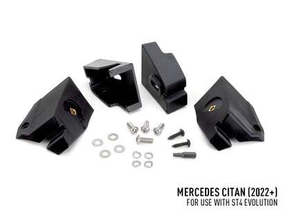 Kit de phares LED pour calandre LAZER LAMPS sur Mercedes Citan 2022+, éclairage moderne pour la grille du véhicule.
