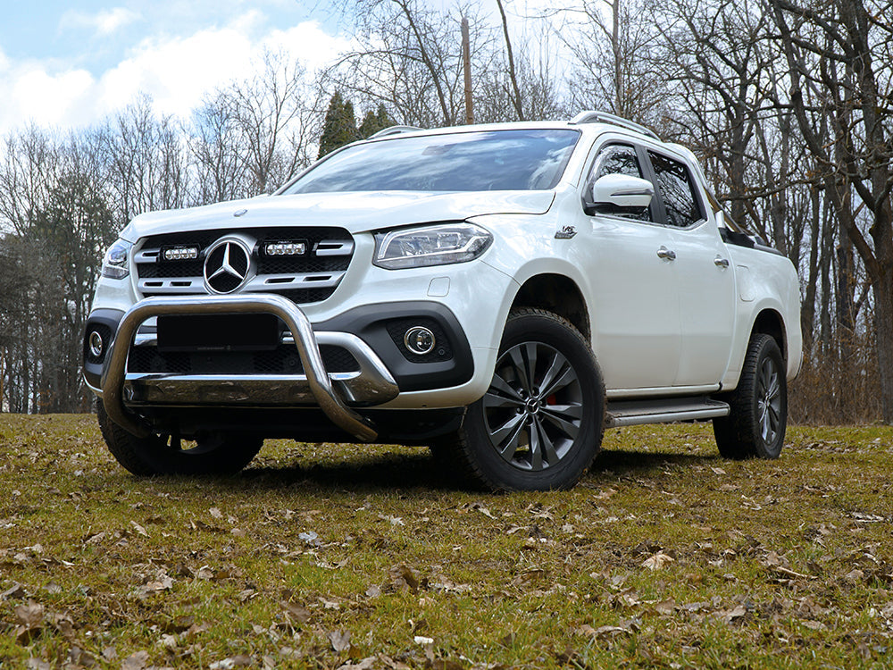 Kit de phares LED pour calandre LAZER LAMPS sur Mercedes Classe X 2017+, éclairage puissant et design moderne.