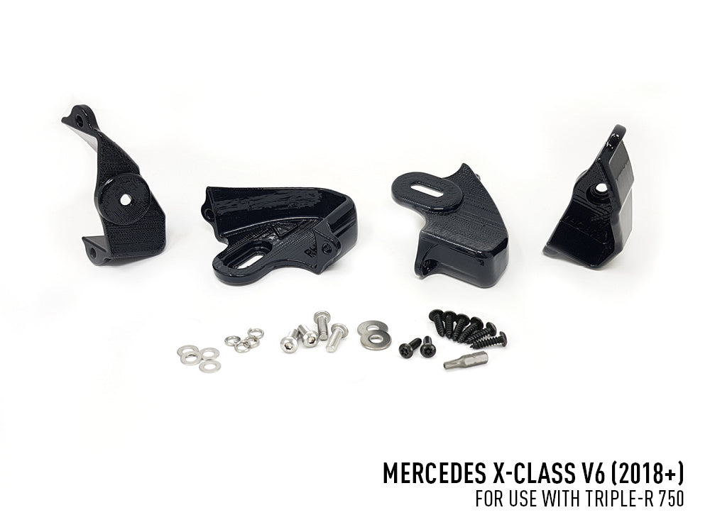 Kit LED de calandre LAZER LAMPS pour Mercedes Classe X 2017+, dispositif d'éclairage de grille robuste et moderne.