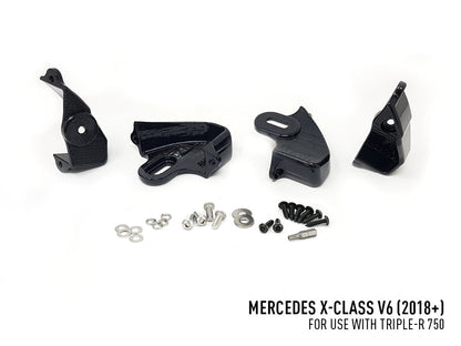 Kit LED de calandre LAZER LAMPS pour Mercedes Classe X 2017+, dispositif d'éclairage de grille robuste et moderne.