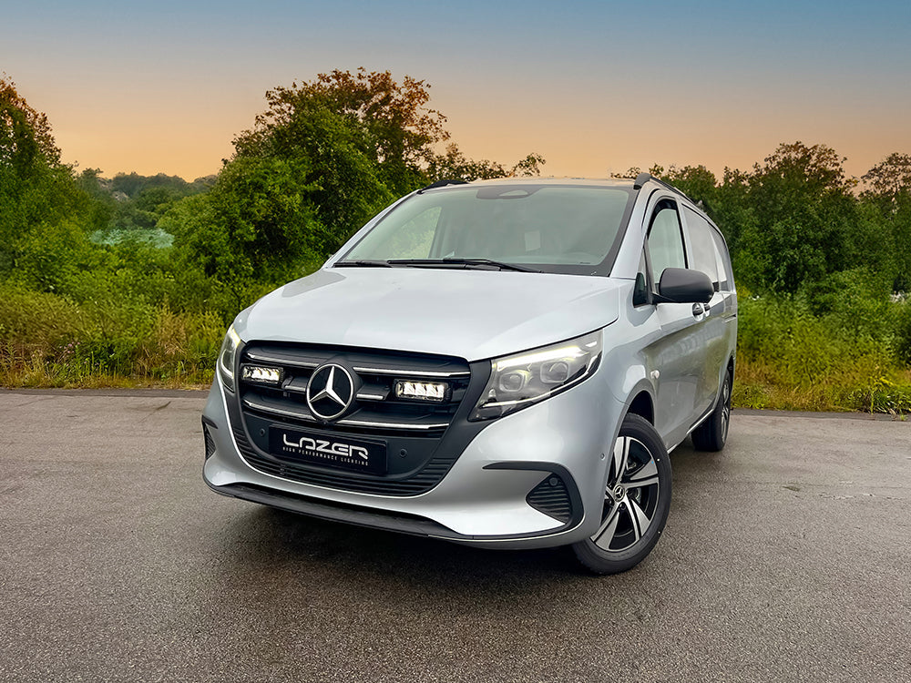 Kit de calandre LED LAZER LAMPS pour Mercedes Vito, ensemble de phares à LED pour la grille.