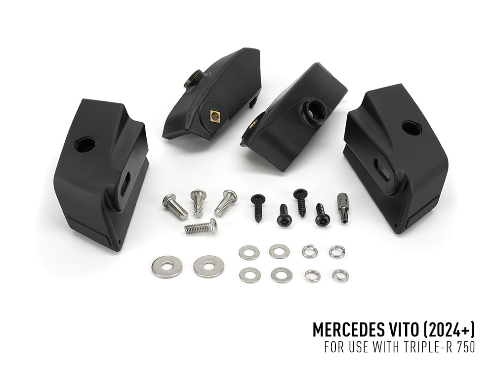 Pack LED Calandre LAZER LAMPS pour Mercedes Vito, kit de grille lumineux LED pour une meilleure visibilité et style.