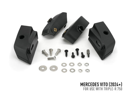 Pack LED Calandre LAZER LAMPS pour Mercedes Vito, kit de grille lumineux LED pour une meilleure visibilité et style.